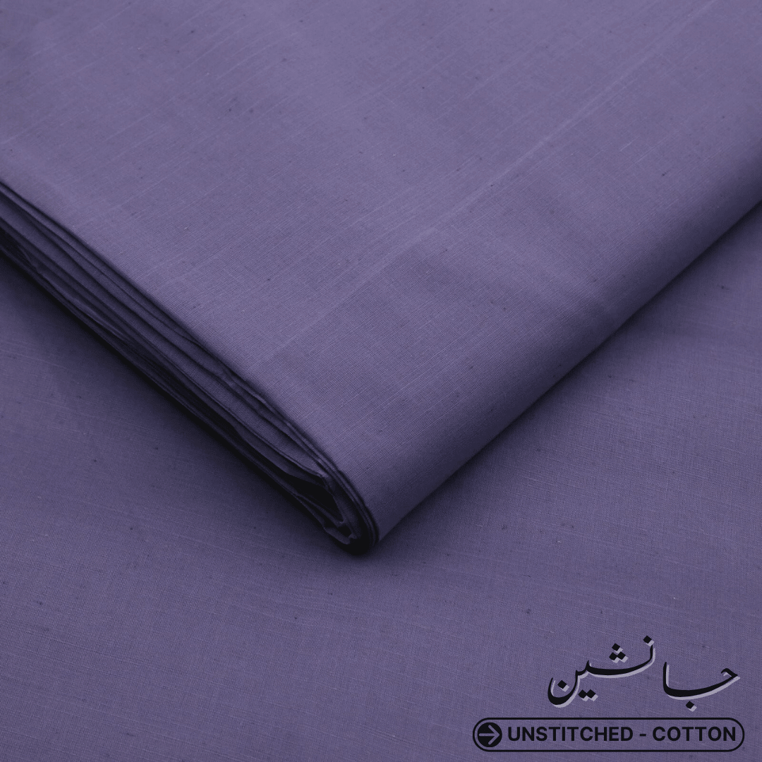 Un-Stitched Janasheen Texture Cotton Lavender Shalwar Kameez JS-13 - Irza Textile