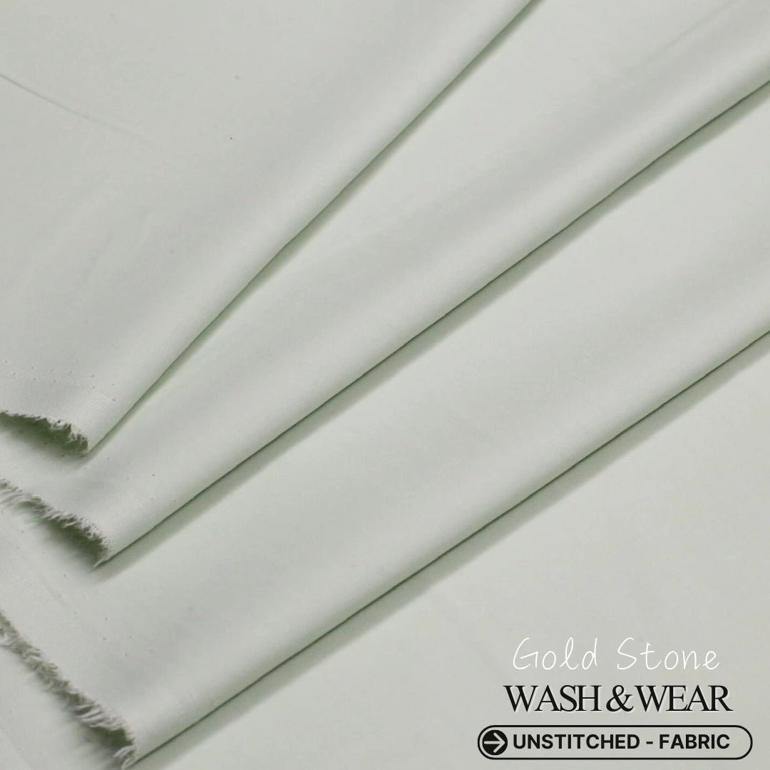 Gold Stone Pista Wash and Wear Fabric - Irza Textile