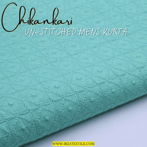 Un-Stitched Embroidered Sea Green Kurta GT-9230