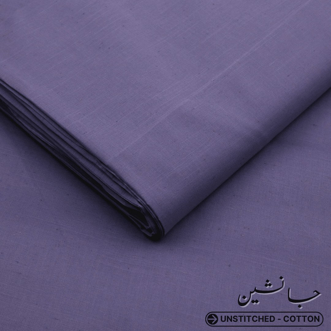 Un-Stitched Janasheen Texture Cotton Lavender Shalwar Kameez JS-13